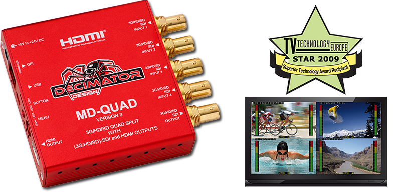 Decimator Design MD-QUAD